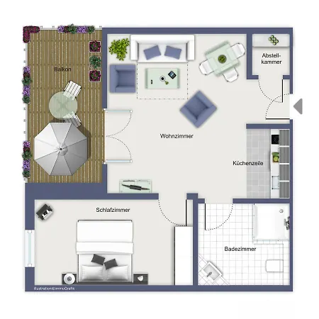 Appartement Ostseewelle 08 Ostseebad Kühlungsborn